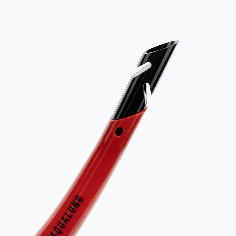 Set da snorkeling Aqualung Saturn Combo trasparente/rosso 7