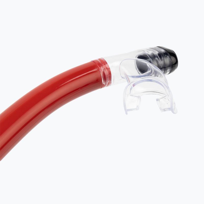 Set da snorkeling Aqualung Saturn Combo trasparente/rosso 8