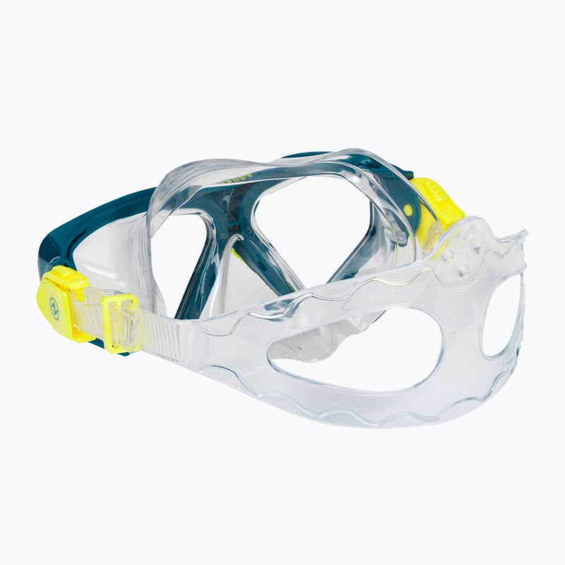 Set da snorkeling Aqualung Saturn Combo trasparente/blu 5