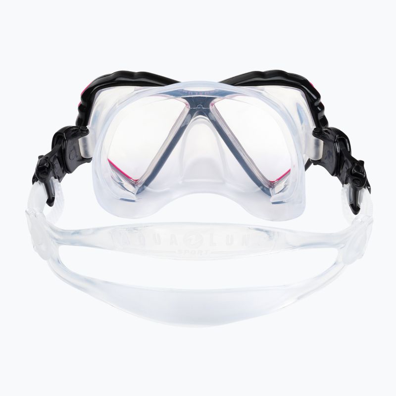 Set di boccagli per bambini Aqualung Cub Combo trasparente/rosa 6