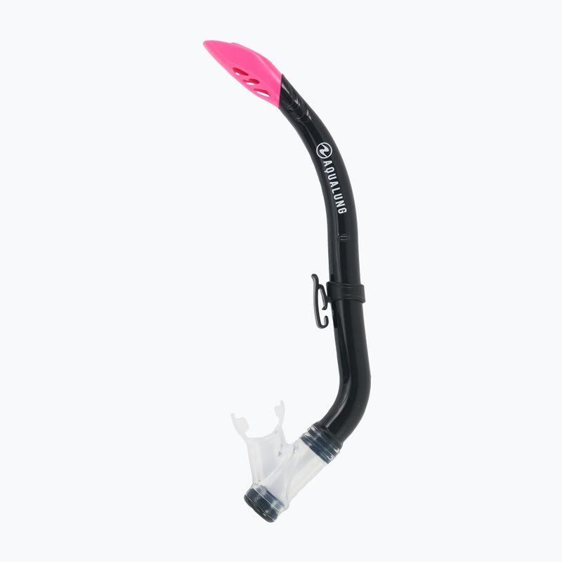 Aqualung Pike snorkel nero/rosa 4