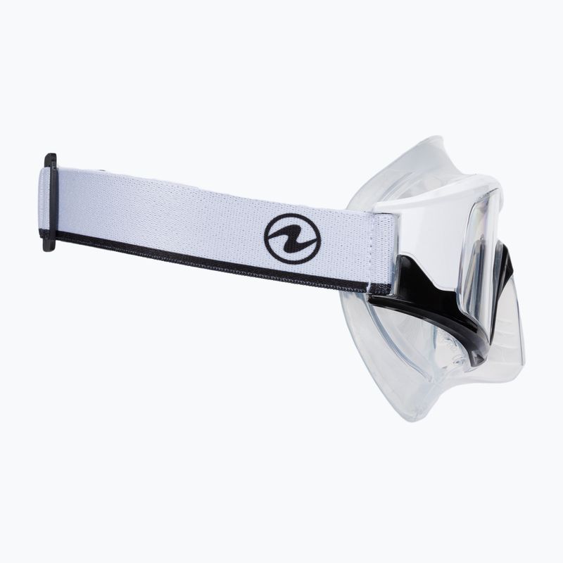 Aqualung Vita Snorkeling Set bianco/nero 4