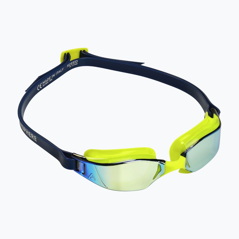 Occhiali da nuoto Aquasphere Xceed giallo brillante/blu navy EP3037104LMY 8