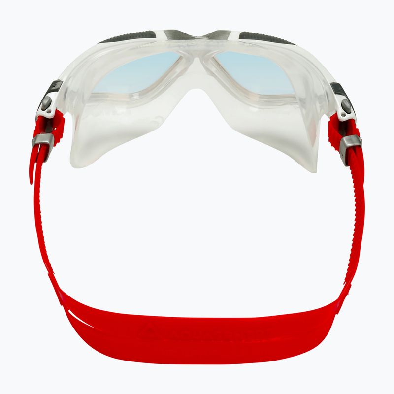 Maschera da bagno Aquasphere Vista bianco/rosso/mirrorosso iridescente MS5050906LMI 9