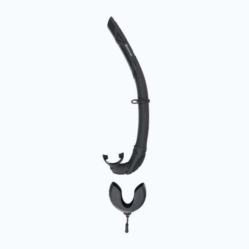 Aqualung Wrap snorkel asfalto/bianco 2