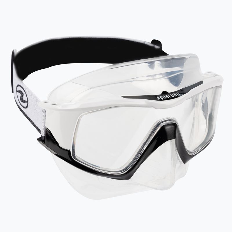 Maschera da snorkeling Aqualung Vita bianco/nero
