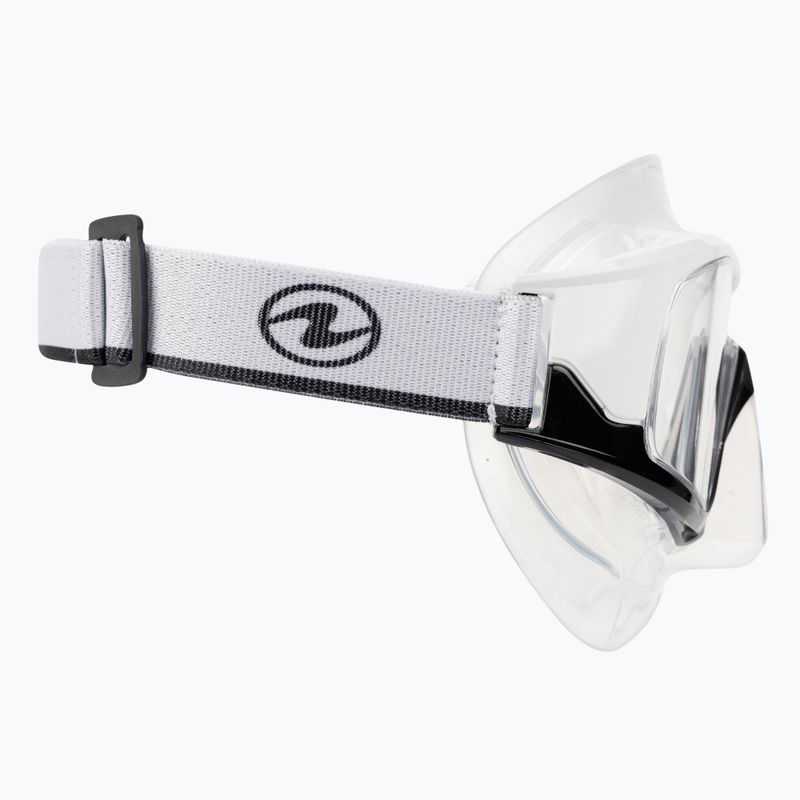 Maschera da snorkeling Aqualung Vita bianco/nero 3
