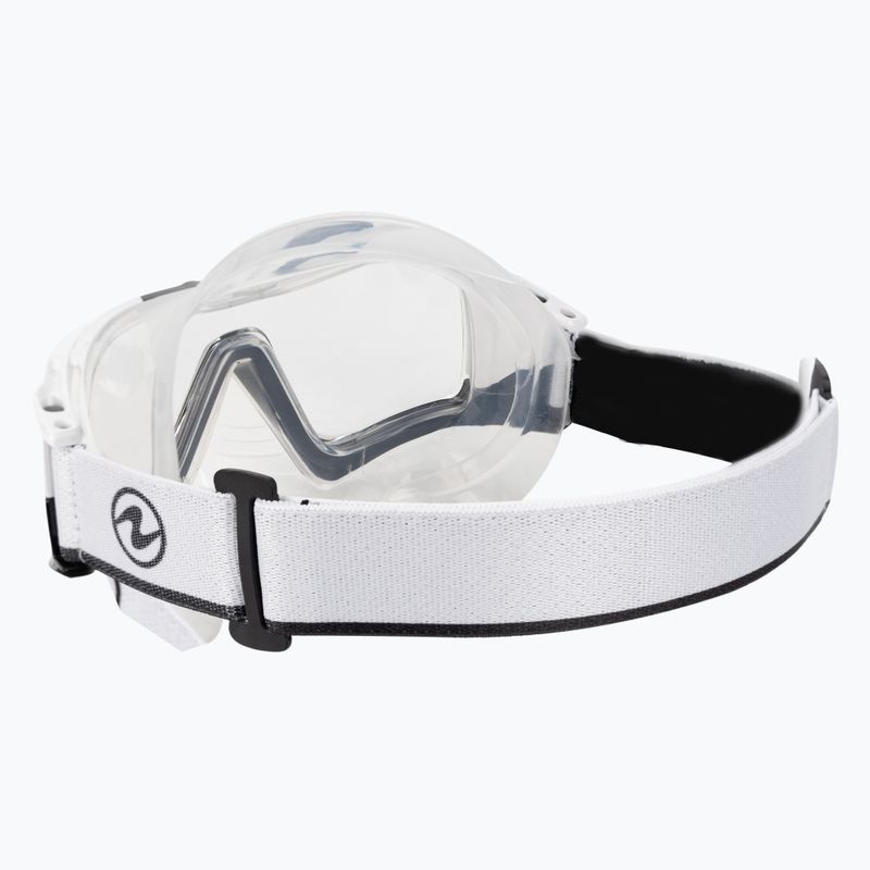 Maschera da snorkeling Aqualung Vita bianco/nero 4