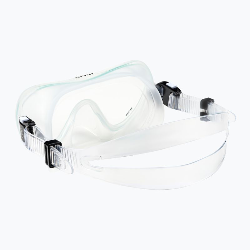 Maschera da snorkeling Aqualung Nabul trasparente 4