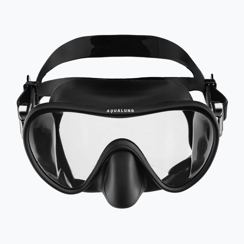 Maschera da snorkeling Aqualung Nabul nera 2