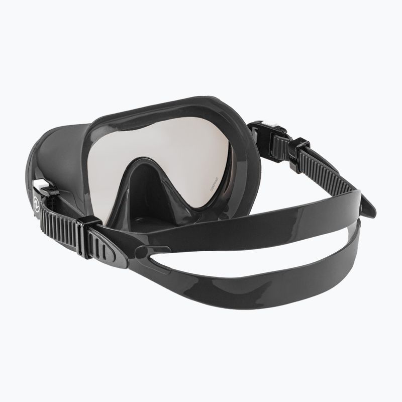Maschera per lo snorkeling Aqualung Nabul grigia 4