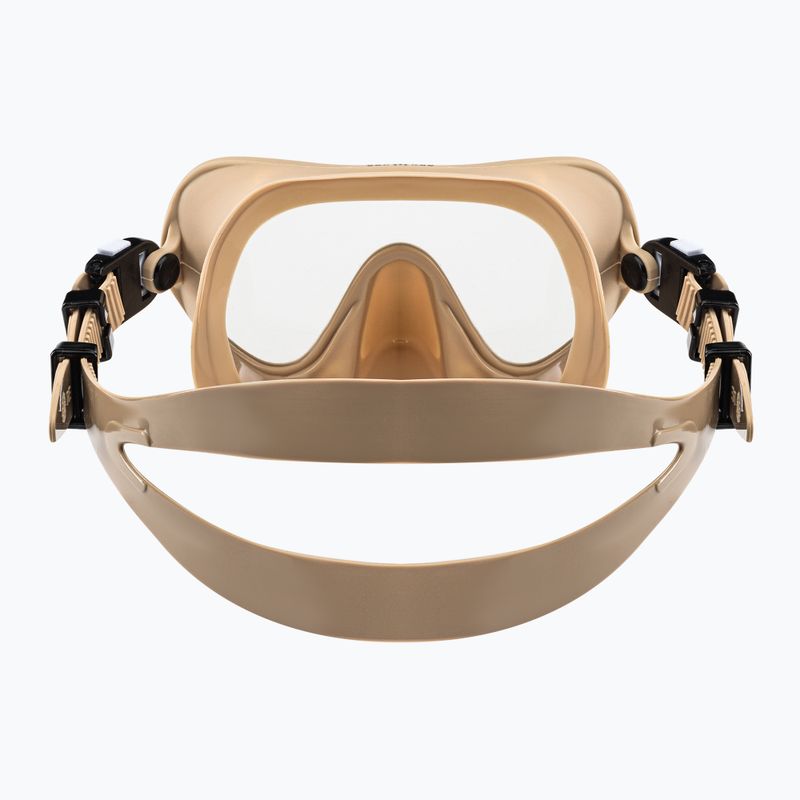 Maschera da snorkeling Aqualung Nabul beige 5