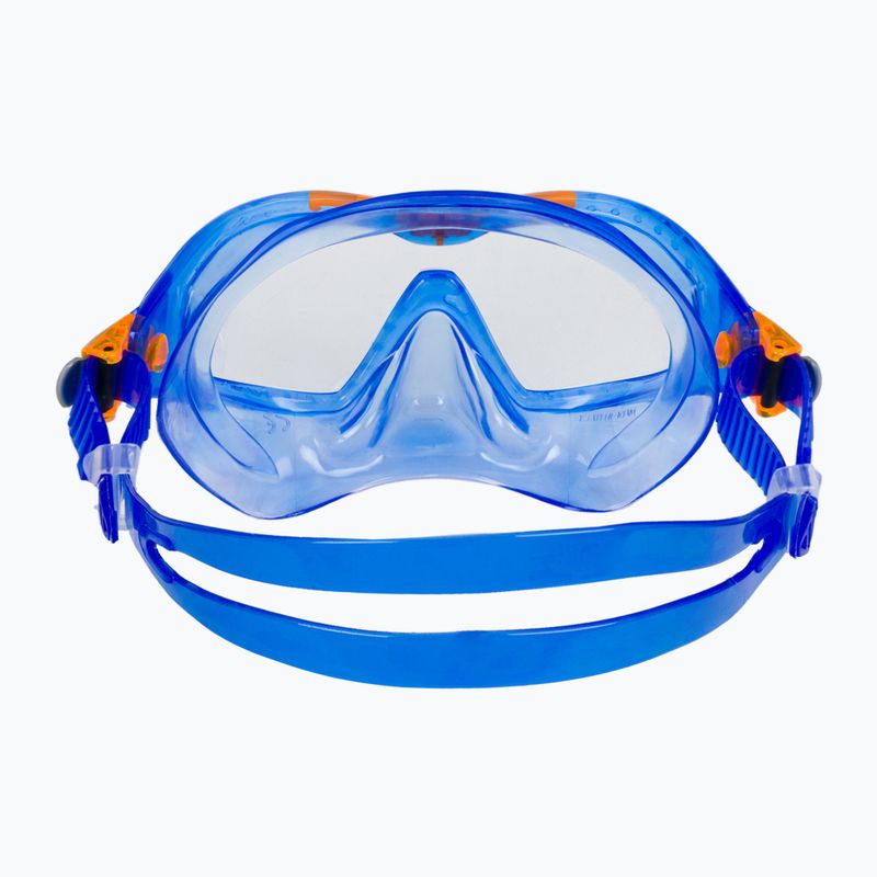 Maschera da snorkeling Aqualung per bambini Mix blu/arancio 5