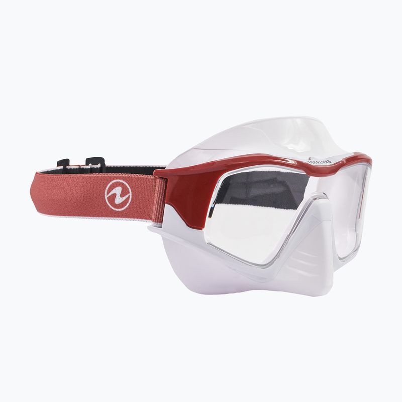 Maschera da snorkeling Aqualung Vita bianco/mattone 6