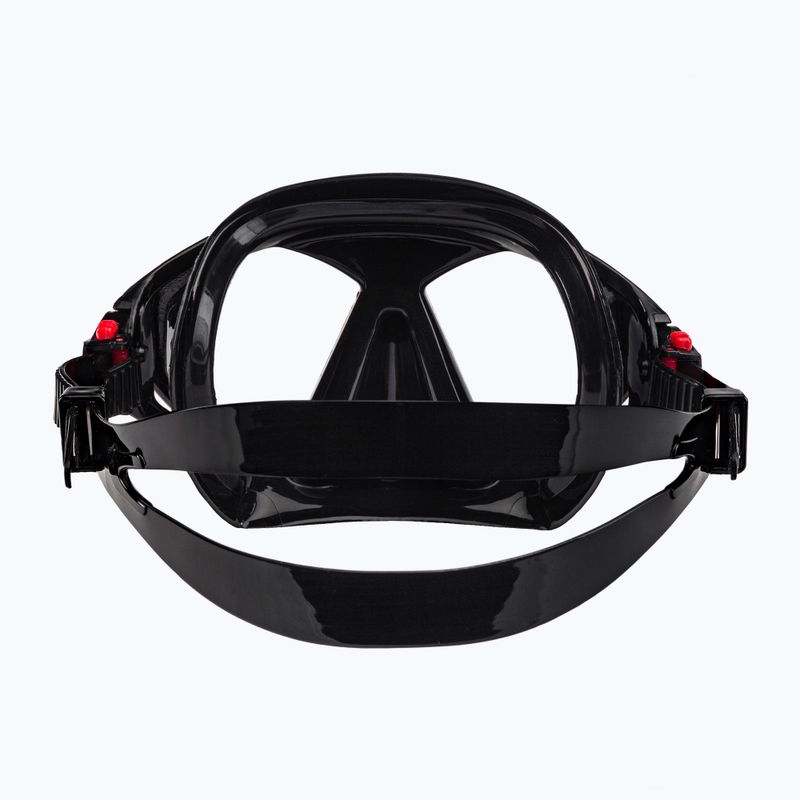 Maschera da snorkeling Aqualung Hawkeye nero/rosa 5