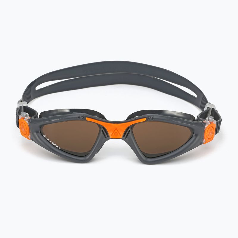 Occhialini da nuoto Aquasphere Kayenne grigio/arancio 7