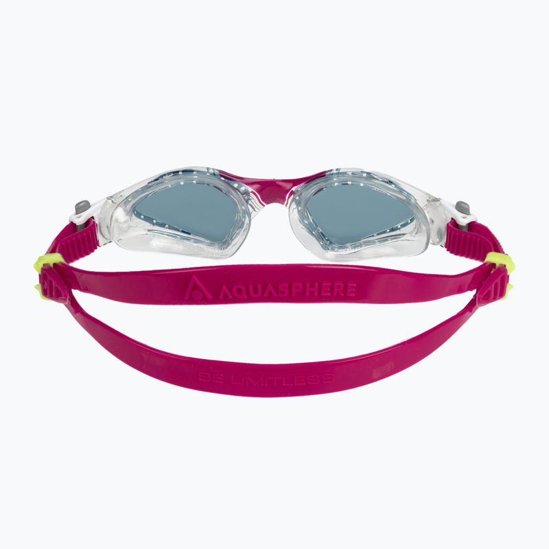 Occhialini da nuoto per bambini Aquasphere Kayenne Compact trasparente/raspberry 5