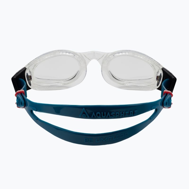 Occhiali da nuoto Aquasphere Kaiman clear/petrol/clear 5