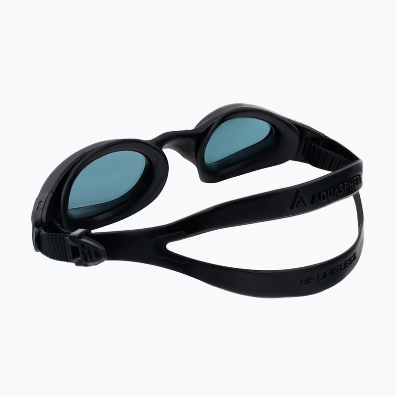 Occhialini da nuoto Aquasphere Kaiman nero/nero/scuro 4