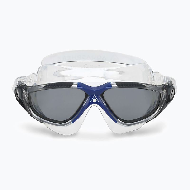 Maschera Aquasphere Vista trasparente/grigio scuro MS5600012LD 6