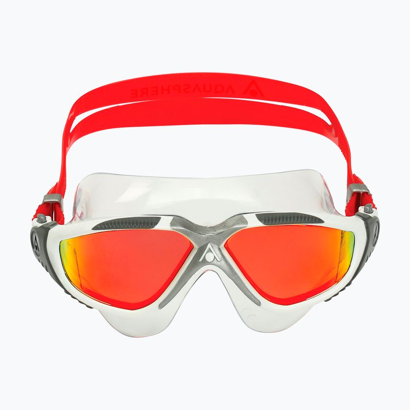 Maschera da nuoto Aquasphere Vista bianco/rosso MS5600915LMR 2