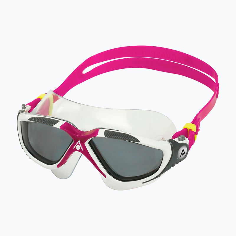 Maschera da nuoto Aquasphere Vista bianco/raspberry 3