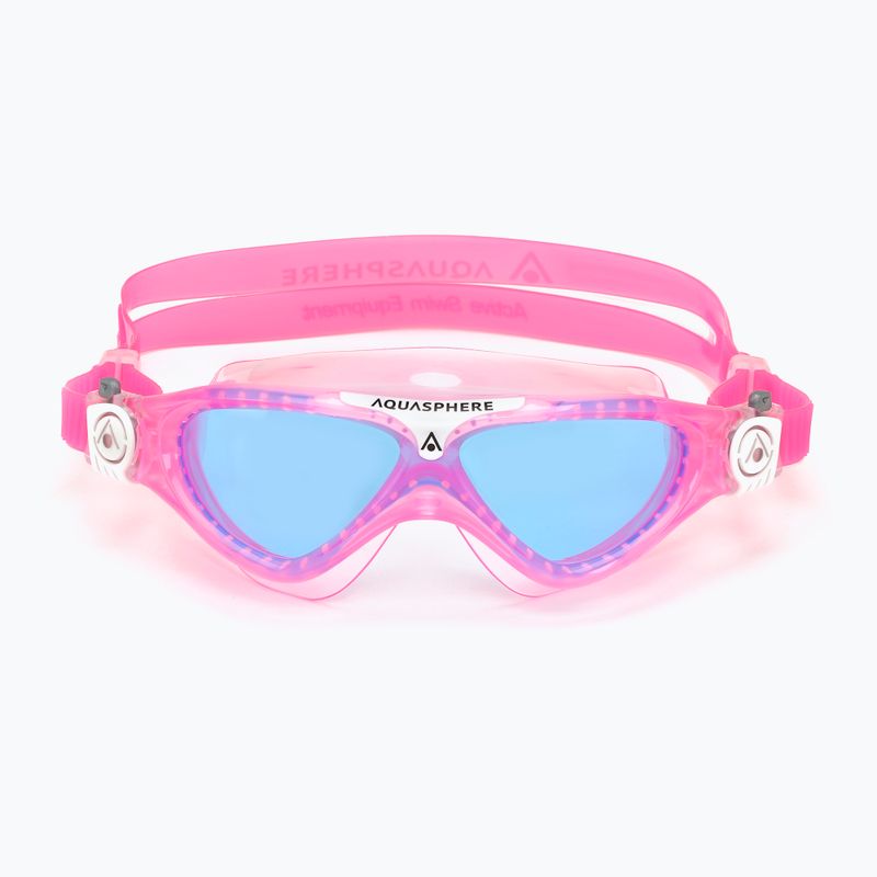 Aquasphere Vista maschera da nuoto per bambini rosa/bianco/blu MS5630209LB 7