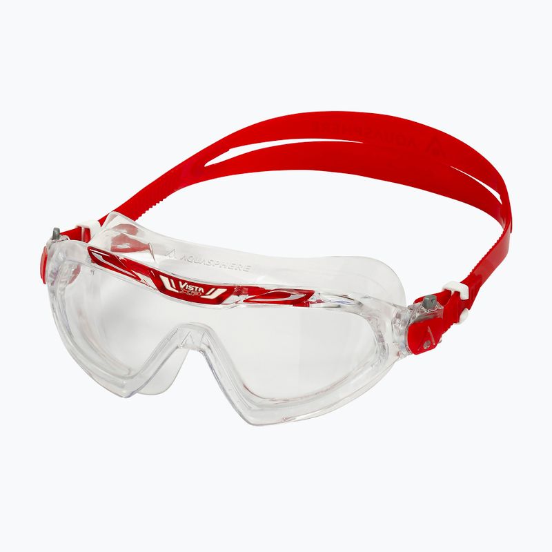 Maschera da nuoto Aquasphere Vista XP trasparente/rosso 2