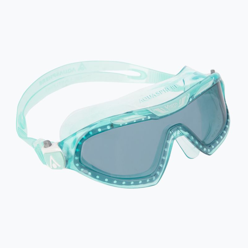 Aquasphere Vista Xp maschera da bagno verde colorata MS5643535LD 6