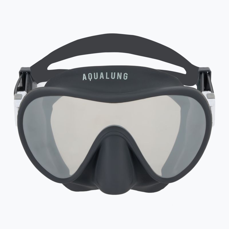 Aqualung Combo Nabul maschera snorkel + kit snorkel silver/mirror 3