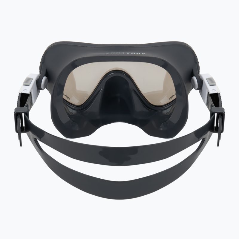 Aqualung Combo Nabul maschera snorkel + kit snorkel silver/mirror 5