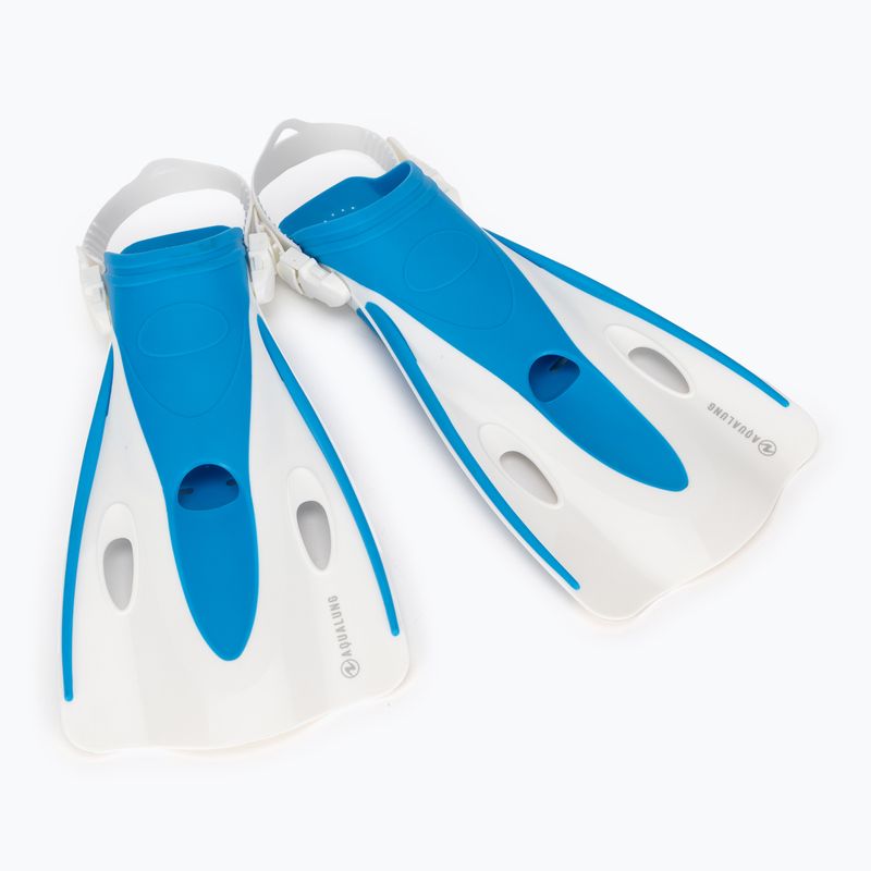 Pinne da snorkeling Aqualung Twister blu/bianco