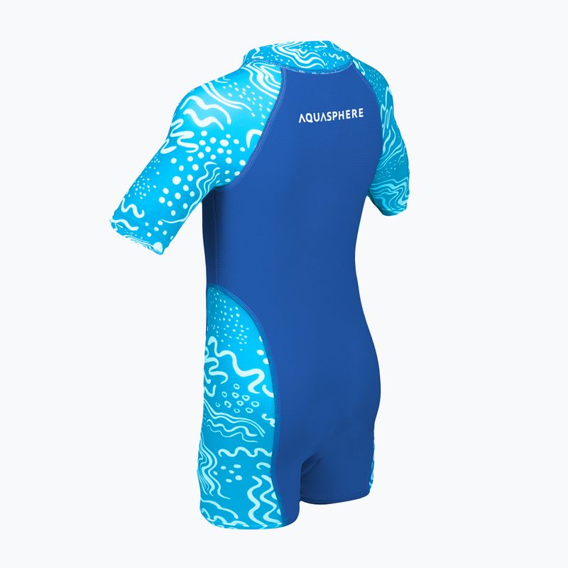 Aquasphere Stingray 2.0 blu/azzurro, muta da nuoto per bambini 2