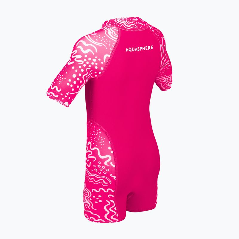 Aquasphere Stingray 2.0, muta da nuoto per bambini rosa lampone 2