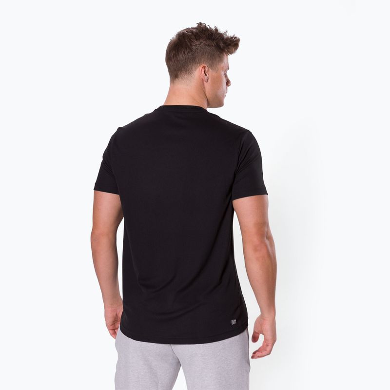 Camicia da tennis Lacoste uomo TH3401 nero 3