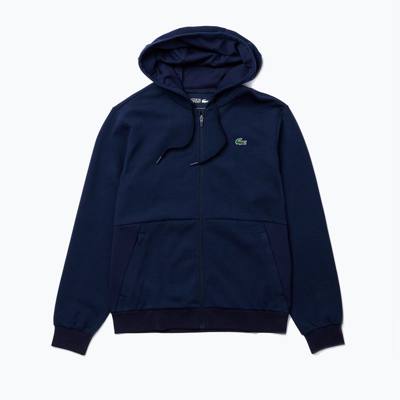 Felpa Lacoste uomo SH9676 blu navy/blu navy 4