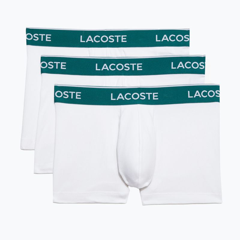 Boxer Lacoste 5H3389 001 3 paia bianco 5