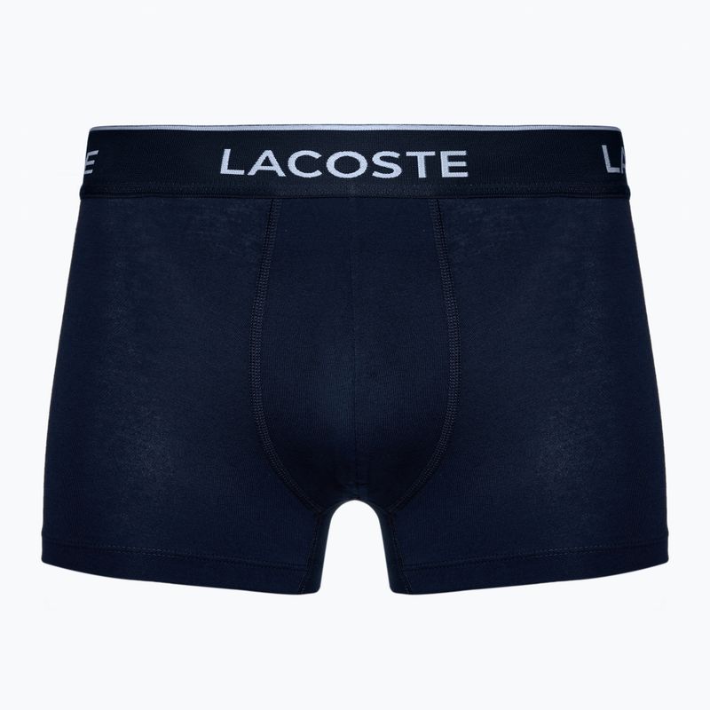 Boxer Lacoste 5H3401 3 paia blu navy/verde/rosso/navy 2