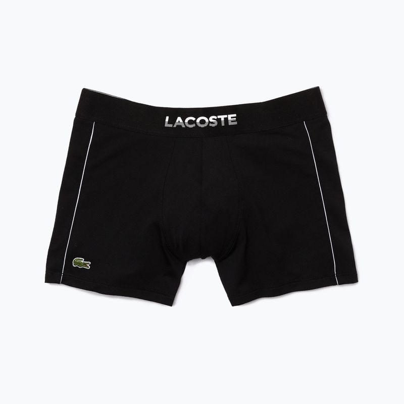 Boxer Lacoste uomo 5H8761 nero/bianco