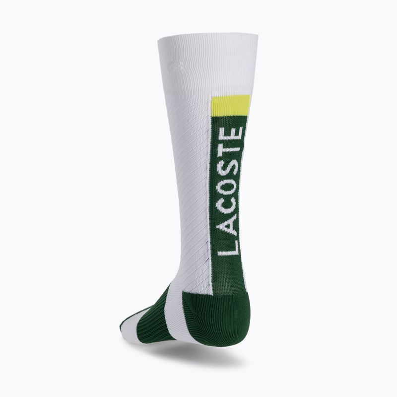 Calzini Lacoste RA4181 bianco/verde/cervo/limei 3