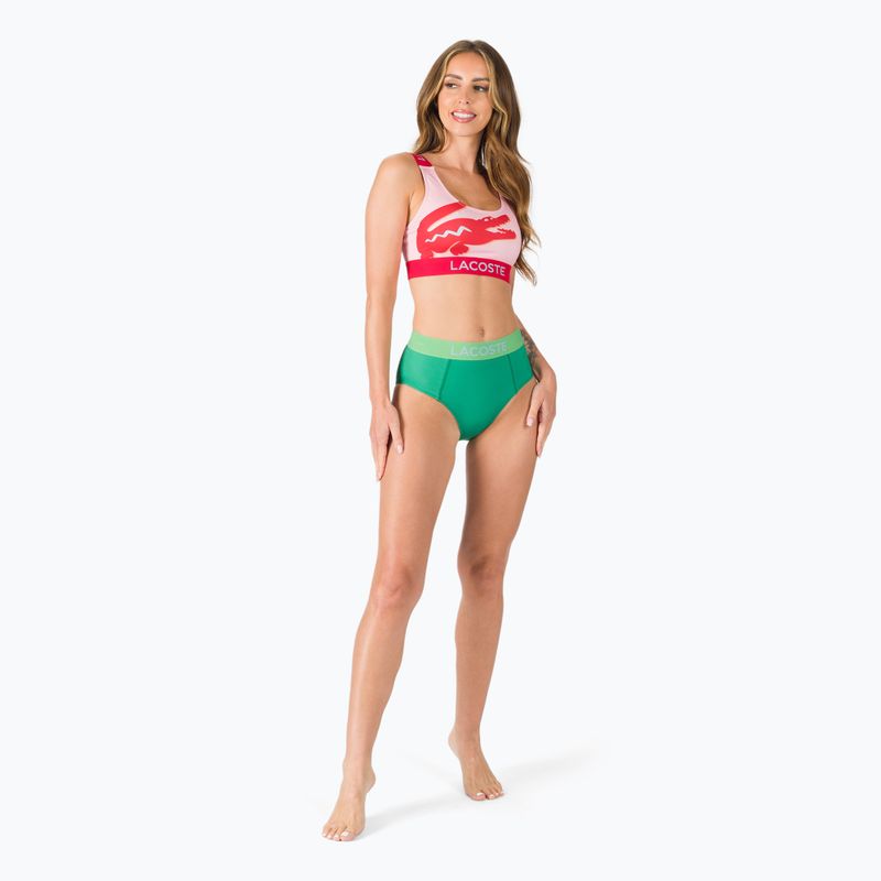 Top costume da bagno Lacoste MF3389 lotus/fireman/overview 2