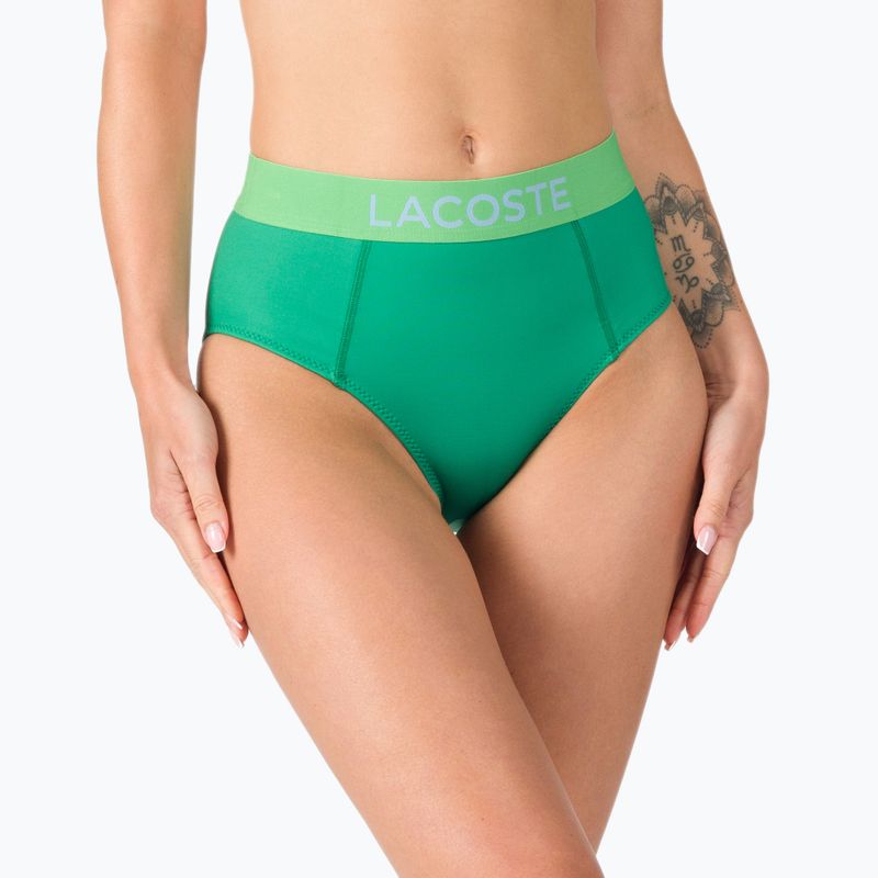 Lacoste costume da bagno fondo MF3390 verde fluoro/grillo/vista