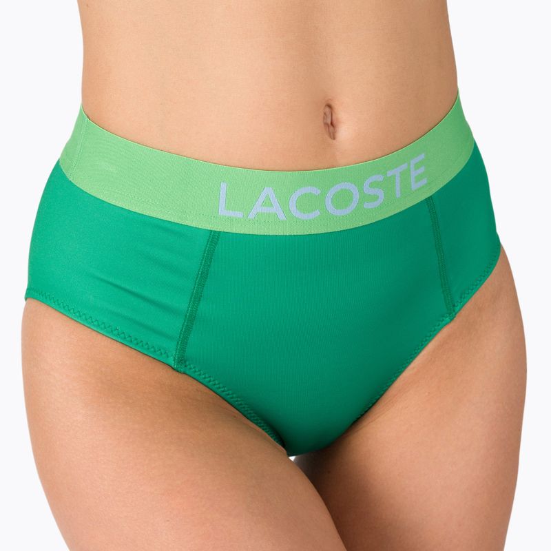 Lacoste costume da bagno fondo MF3390 verde fluoro/grillo/vista 4