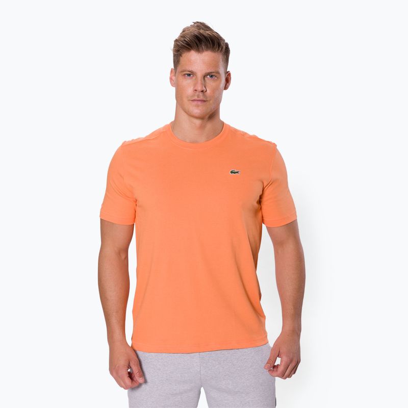 Maglietta Lacoste uomo TH7618 mandarino arancione