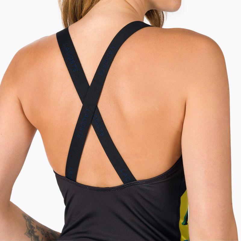 Costume da bagno intero Lacoste donna MF3485 nero 4