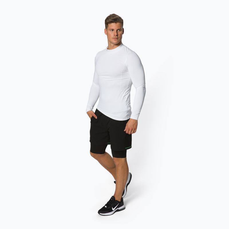 Pantaloncini da tennis Lacoste uomo GH1041 nero/nero verde 2