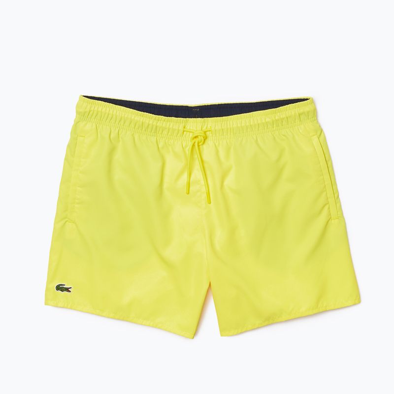 Pantaloncini da bagno Lacoste uomo MH6270 lupino/blu navy