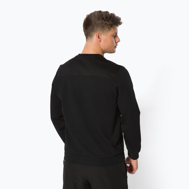 Felpa Lacoste uomo SH9604 nero/nero 3