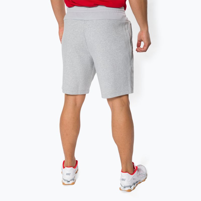 Pantaloncini da tennis Lacoste da uomo GH3822 argento/ grigio elefante 3
