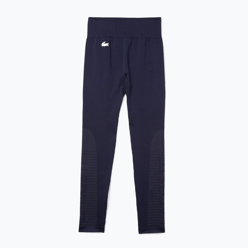 Leggings Lacoste donna XF7881 blu navy/blu navy 4
